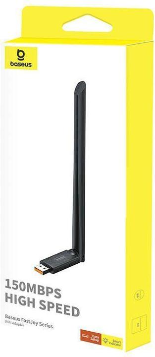 Produktbild Baseus FastJoy adapter Wi-Fi, 150Mbps (black) (USB)