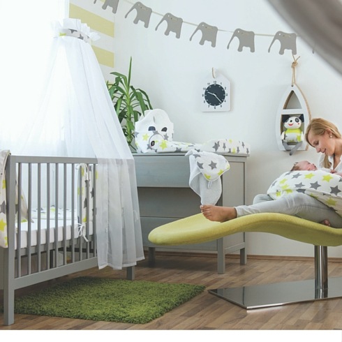 Produktbild Zewi Nestchen 32x210 lime Stars