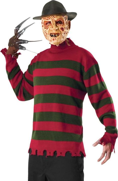 Produktbild Rubies Freddy Krüger Pullover Halloween Kostüm (XL)