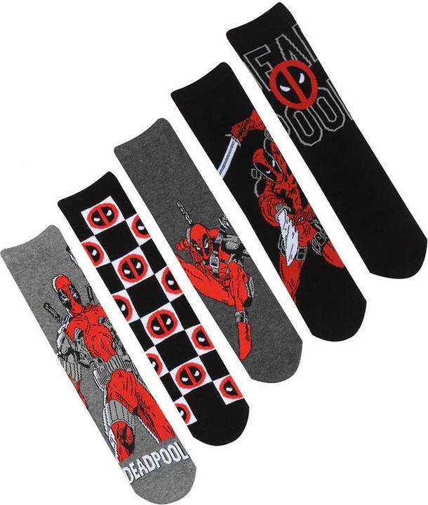 Produktbild Deadpool Socken (5erPack) (5er Pack)