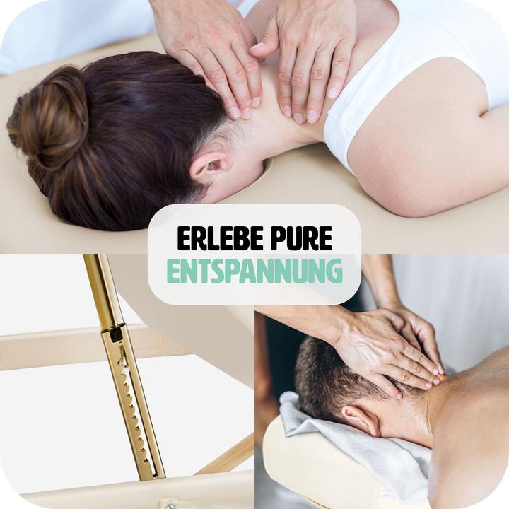 Image du produit tectake Table de massage 3 zones