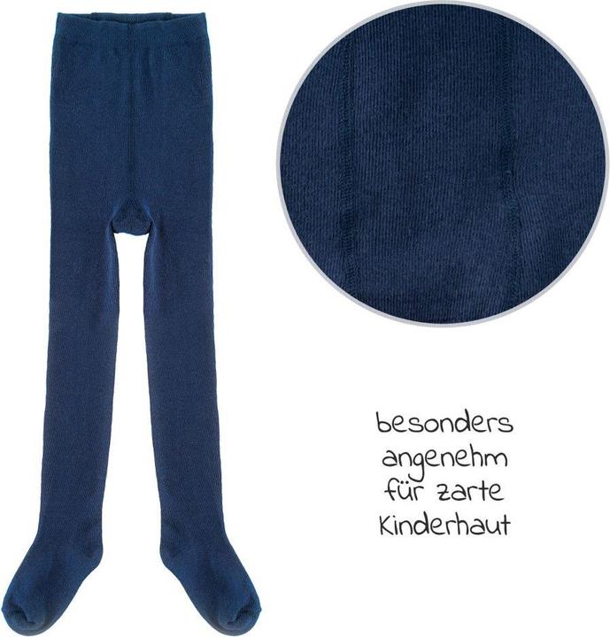 Image du produit La Loona LaLoona Collants pour bébé Lot de 4 - Gris marine - Mélange - - LaLoona (50/56)
