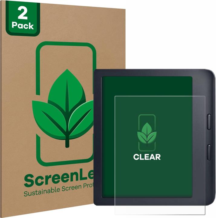 Actual product image ScreenLeaf Protective film sustainable screen protector screen protector film clear transparent (Libra 2)
