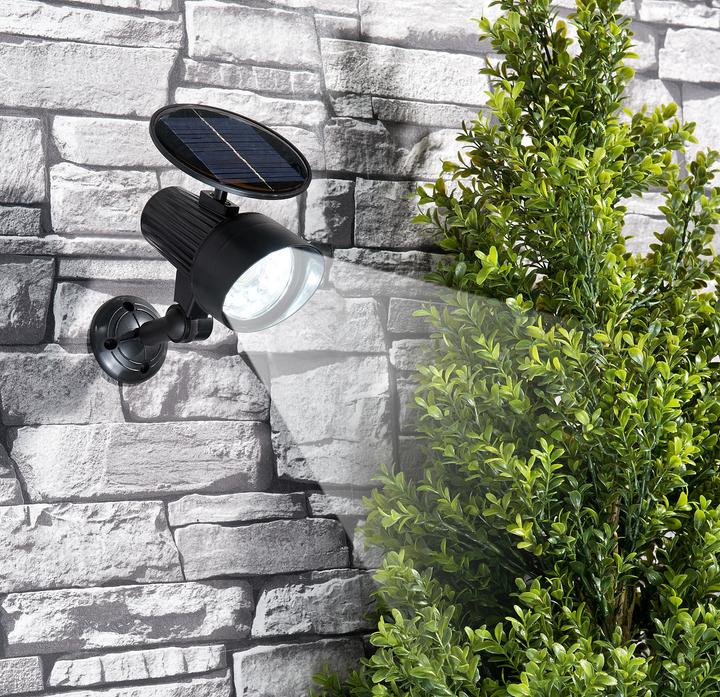 Actual product image Royal Gardineer 2in1 Solar LED Wall and Path Light with Light and PIR Sensor (IP44)