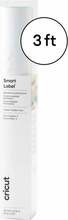 Produktbild Cricut Smart Vinyl Permanent 33x91cm Writable White (P)