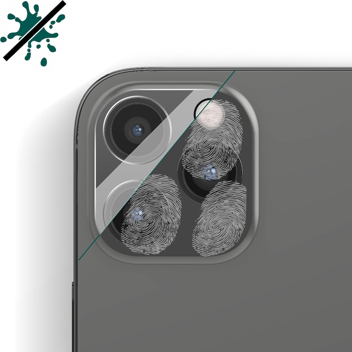 Actual product image Bigben Connected Rear camera film, camera glass, 9H+ hardness (1 Piece, Apple iPhone 12 Pro)
