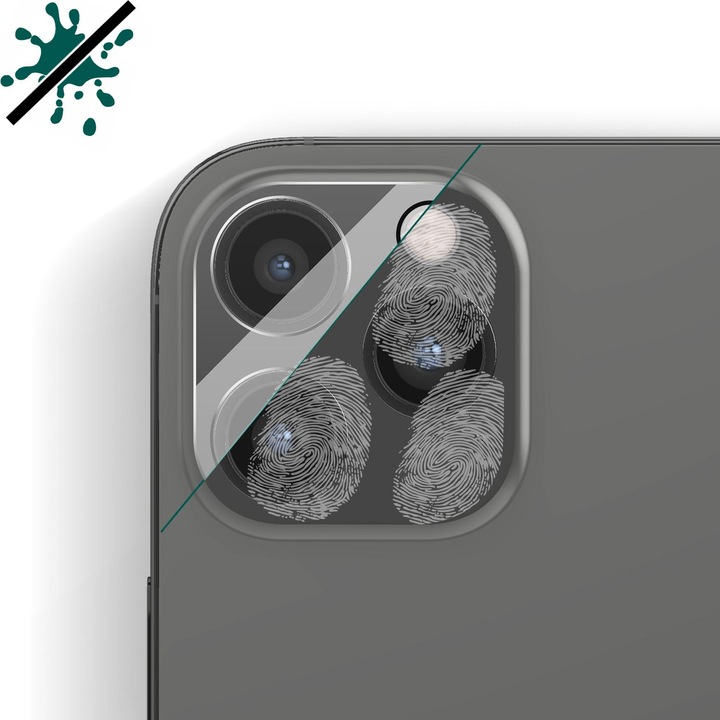 Actual product image Bigben Connected Rear camera film, camera glass, 9H+ hardness (1 Piece, Apple iPhone 12 Pro)