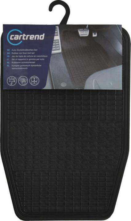 Image du produit Cartrend Jeu de tapis de voiture (1 jeu de 4 tapis de sol)