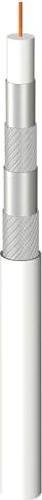 Produktbild Megasat 100148 Koaxialkabel 50 m F Weiss (110 dB, Antennenkabel)