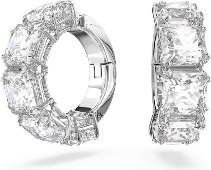 Actual product image Swarovski Millenia Cushion Cut Earclips White (Swarovski Metal)