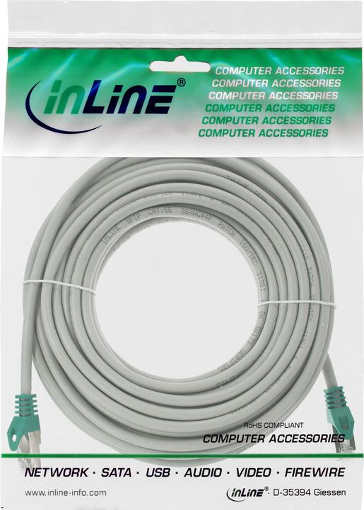 Immagine prodotto InLine Cavo patch crossover (F/UTP, CAT5e, 10 m)