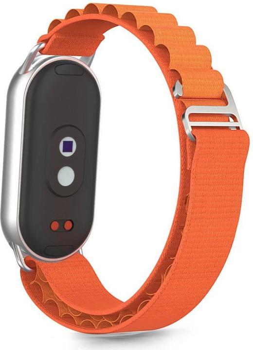 Produktbild 4Kom Tech-Protect Nylon Pro Strap für Xiaomi Smart Band 8 / 9 / 10 / NFC - Orange (Nylon)