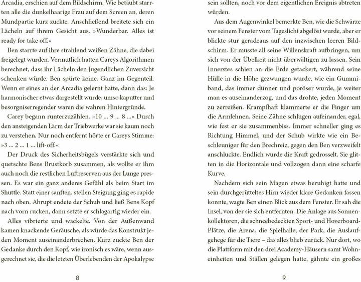 Produktbild Arcadia – Die Zukunft der Welt (Deutsch, Yasmin Dreyer, 2024)