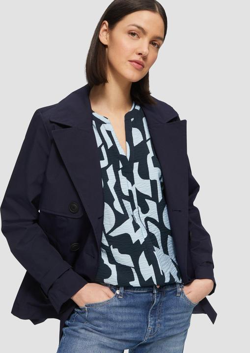 Immagine prodotto s.Oliver Bluse Bluse aus Viskosemix mit Raffung (32)