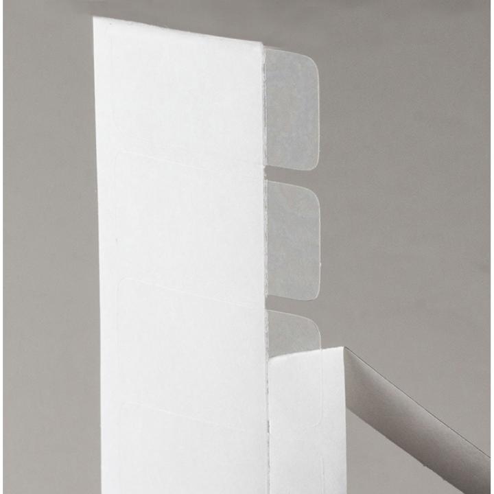 Actual product image Brady LAM-6-103, Die-cut labels for laminate overlay, polyester, transparent, 38.1x19.05mm, per (3.81 cm)