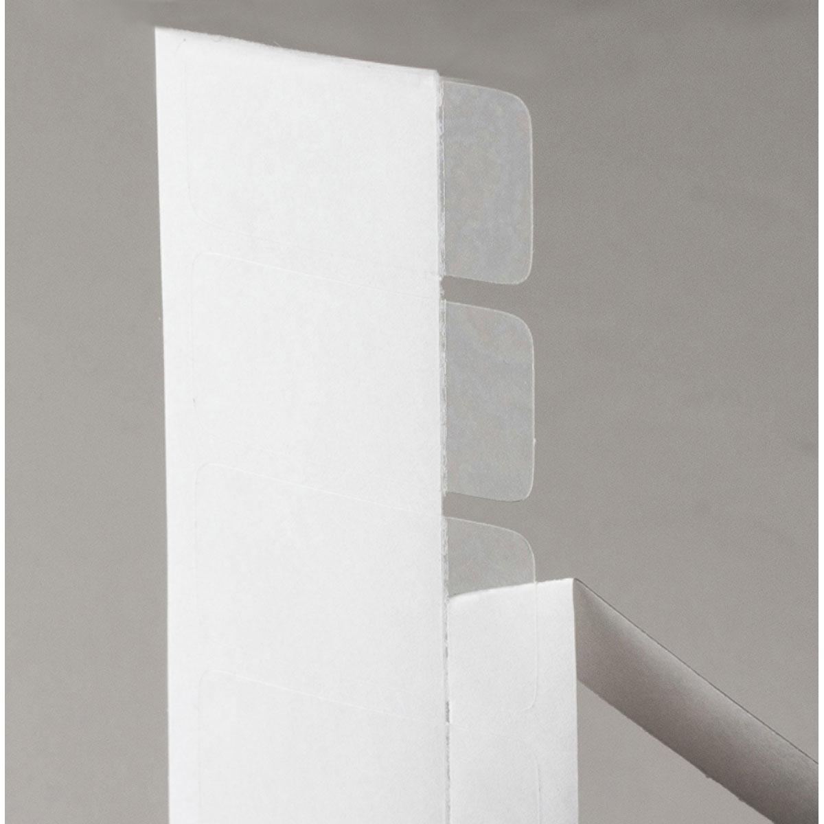 Thumbnail - Brady, Etiketten, LAM-6-103, Gestanzte Etiketten für Laminatüberzug, Polyester, transparent, 38,1x19,05mm, per