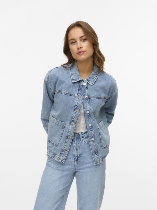 Produktbild Vero Moda Vmjamie Ls Denim Shacket Mix Noos (XS)