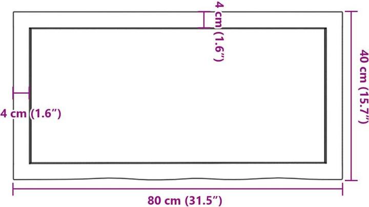 Immagine prodotto VidaXL Emerald (80 x 6 x 40 cm)
