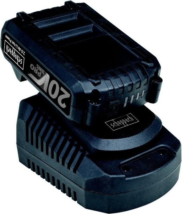 Produktbild Scheppach Starter-Kit 2.0 Ah Li-Ion Akku und Schnellladegerät SK2.0-20ProS (1 Stk., 2000 mAh, Akku)