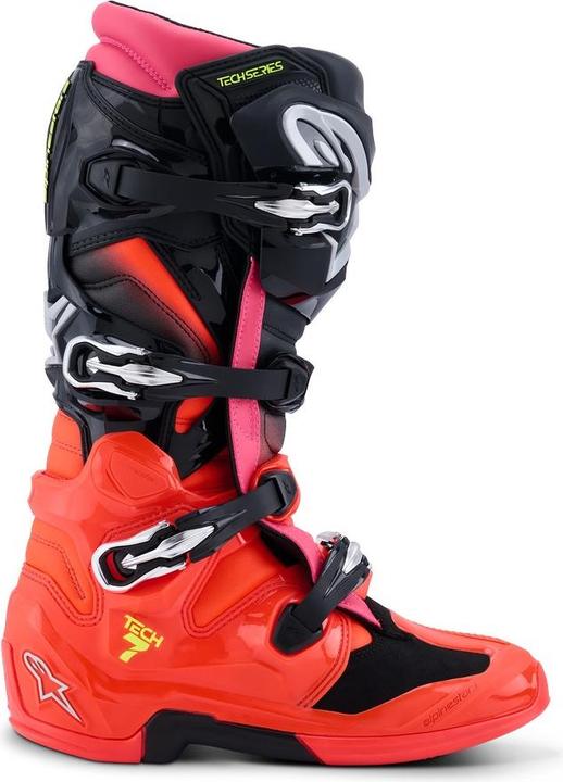 Image du produit Alpinestars BOOTS TECH 7 BLACK RED 8/42 (Hommes, 42)