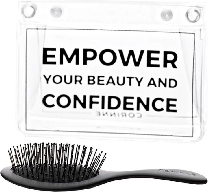 Actual product image Corinne World - Classic Brush "Wet" Travel Black