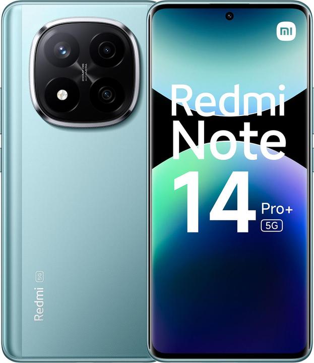 Image du produit Xiaomi Redmi Note 14 Pro+ (256 Go, Bleu givre, 6.67", Double SIM, 5G)