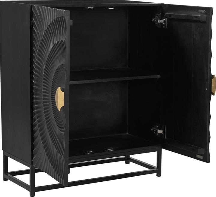 Image du produit SIT Möbel Black Smooth (75 x 35 x 90 cm)