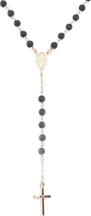 Amen Rosary Classic Cross Necklace (Silver 925, 50 cm)