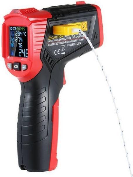 Produktbild Habotest HT651D Digital Laser Pyrometer, moisture meter