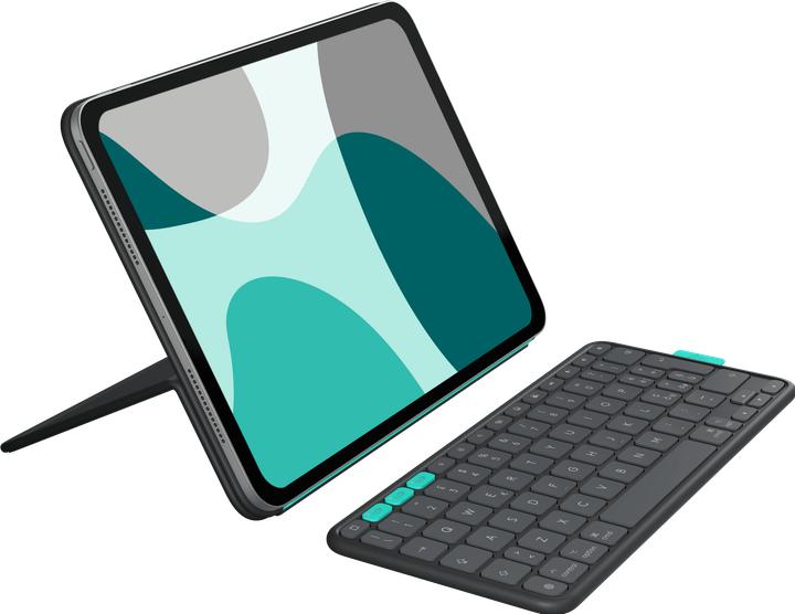 Logitech Flip Folio (DE, iPad Air 11 2025, iPad Pro 11 2024 (M4), iPad Air 2022 (5th Gen))