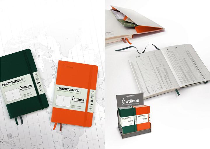 Actual product image Leuchtturm1917 Notebook (B6+, Checked, Hardcover)