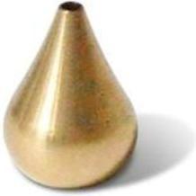 Actual product image Cedar and Myrrh Incense holder brass Tall Waterdrop