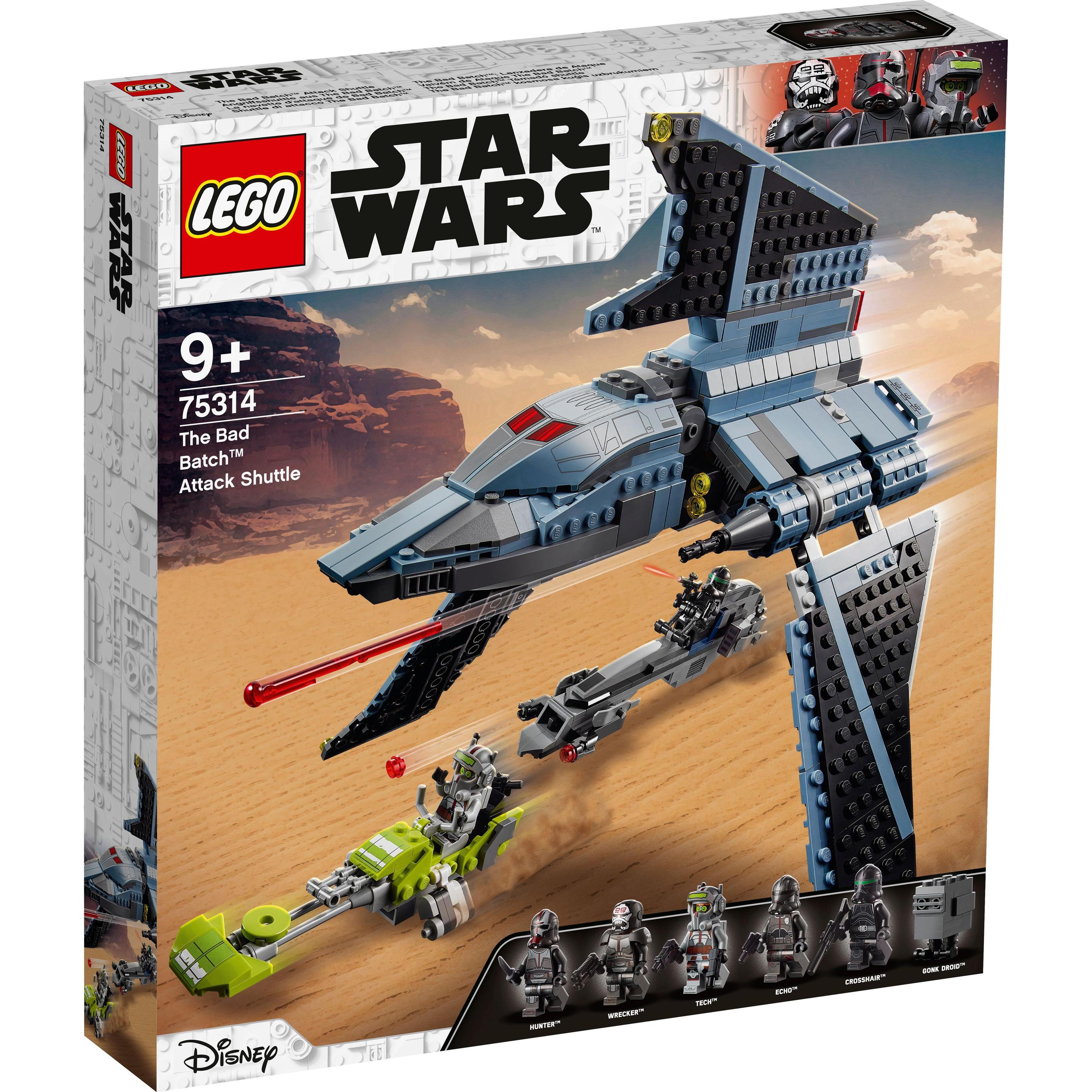The Justifier Bad Batch Lego Target LEGO Attack Shuttle From The