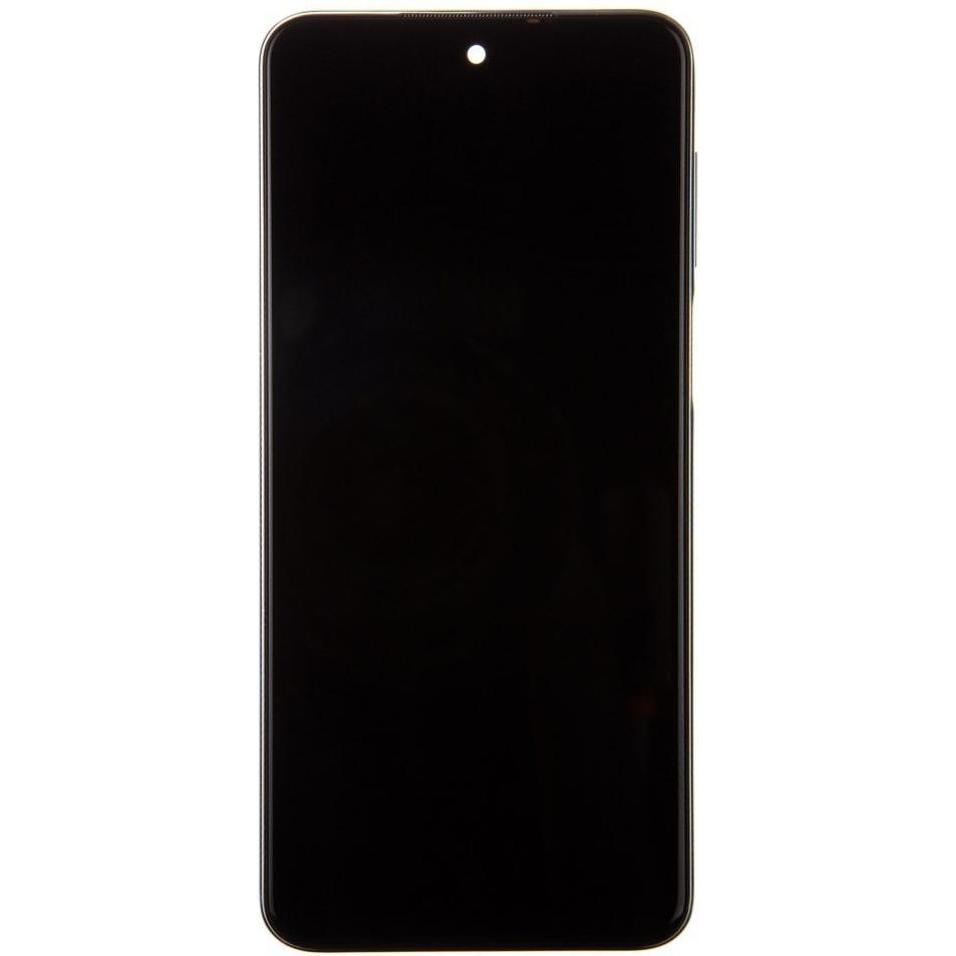 Xiaomi LCD-Display + Touch-Einheit + Frontabdeckung für Redmi Note 9 Pro Schwarz (Service Pack) (Dis
