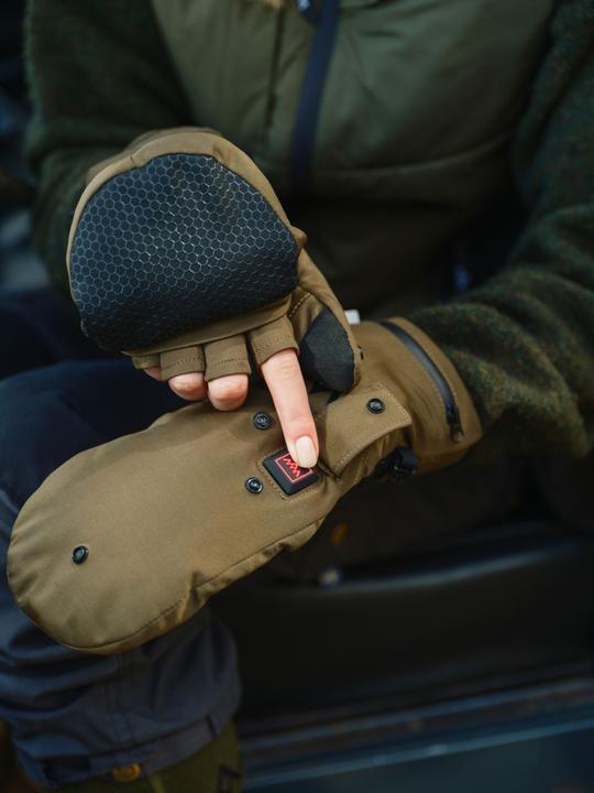 Actual product image Heat Experience Heated Hunt Pullover Mittens (M)