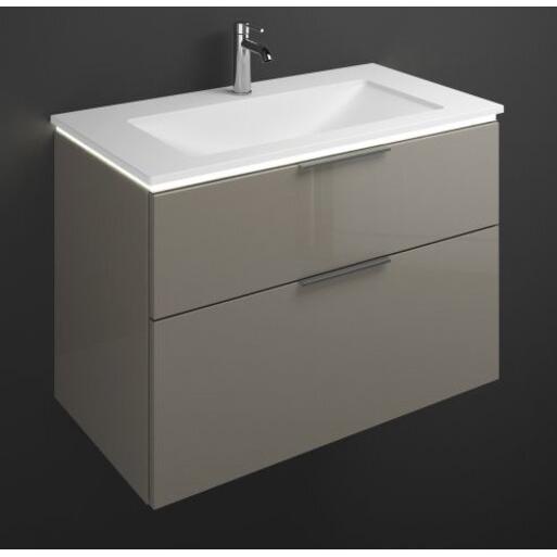 Thumbnail - burgbad, Badmöbelset, Eqio Mineralguss-Waschtisch inklusive Waschtischunterschrank und LED-Waschtischunterschrankb