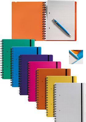Image du produit Kolma Carnet de notes Easy A5 quadrillé incolore (A5, Quadrillé, Couverture rigide)