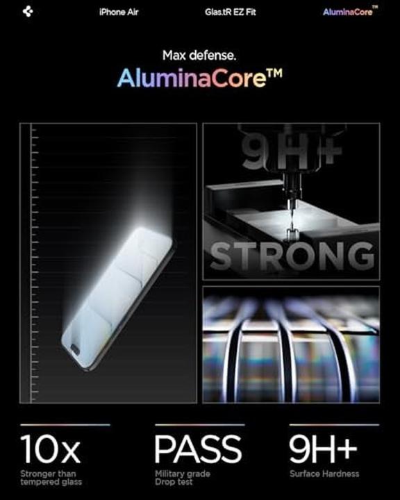 Actual product image Spigen tR EZ-FIT (2 pcs., Apple iPhone Air)