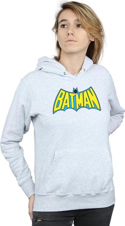 Immagine prodotto Batman Retro Logo Felpa con Cappuccio Donna (M)