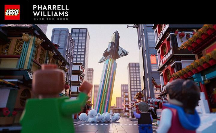 Produktbild LEGO Über dem Mond mit Pharrell Williams (10391, LEGO Icons, LEGO Seltene Sets)