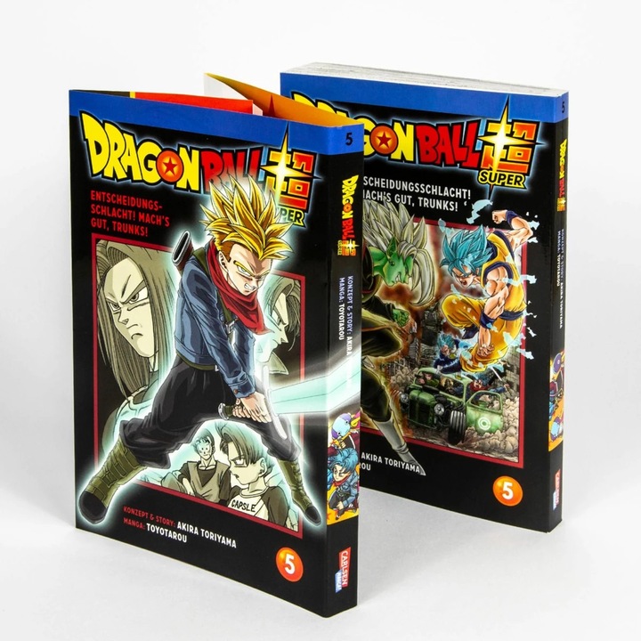 Image du produit Dragon Ball Super Bände 1-5 im Sammelschuber mit Extra (Allemand, Akira Toriyama (Histoire originale), 2019)