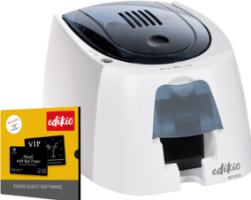 Produktbild Evolis Edikio ACCESS Guest solution, einseitig, 12 Punkte/mm (300dpi), USB Kartendrucker, einseitig, Thermo (300 dpi)
