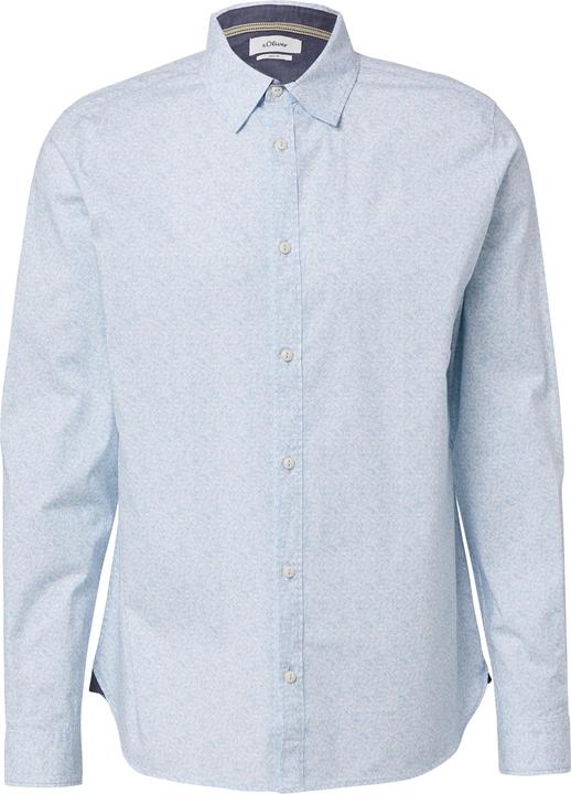Immagine prodotto s.Oliver Hemd Slim Fit: Baumwollhemd mit All-over-Print (M)