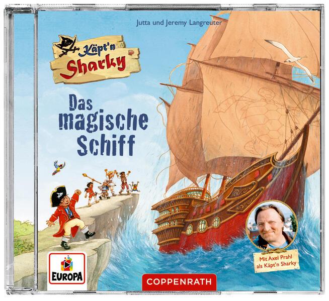 Produktbild CD Hörspiel: Käpt'n Sharky - Das magische Schiff (Silvio Neuendorf, Sky du Mont, Axel Prahl, Andreas Fröhlich, Jutta Langreuter, Jeremy Langreuter, Deutsch)