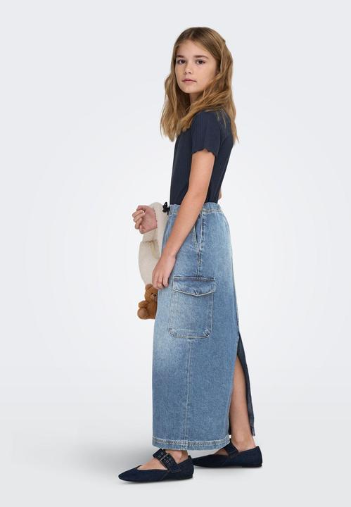 Produktbild Only Langer Rock Jeansrock (140)