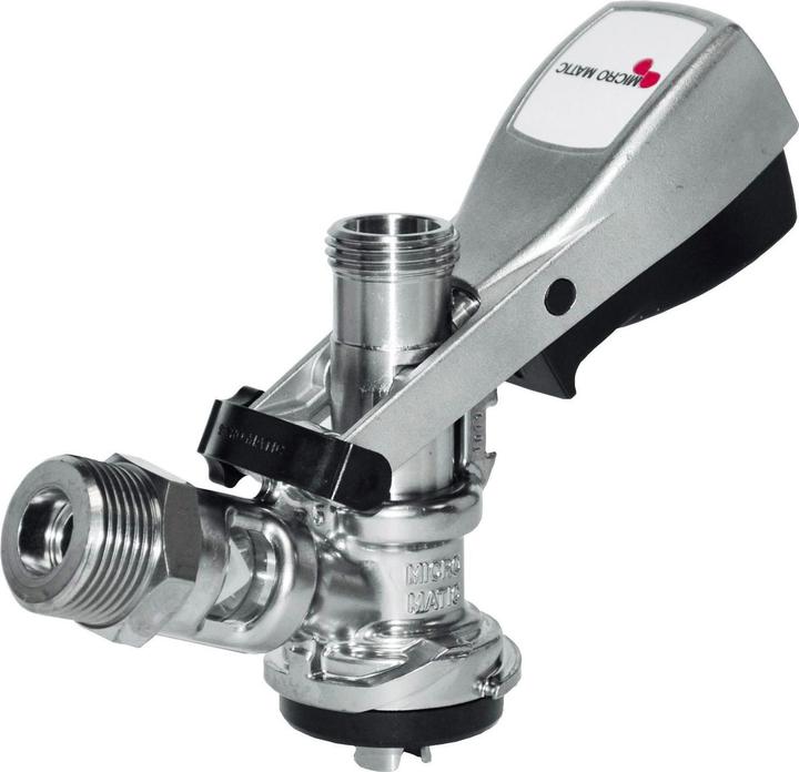 Image du produit Ich-zapfe Zapfkopf, Keg Anschluss - Typ Korb | Kelleranstich mit Stössel & Rücklaufsicherung