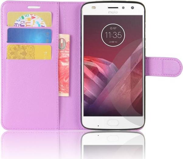 Immagine prodotto MU Classic Copertina in pelle con texture in litchite (Motorola Moto Z2 Play)