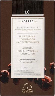Image du produit Korres Colorant pour cheveux à l'huile d'argan (4,0 Marron)