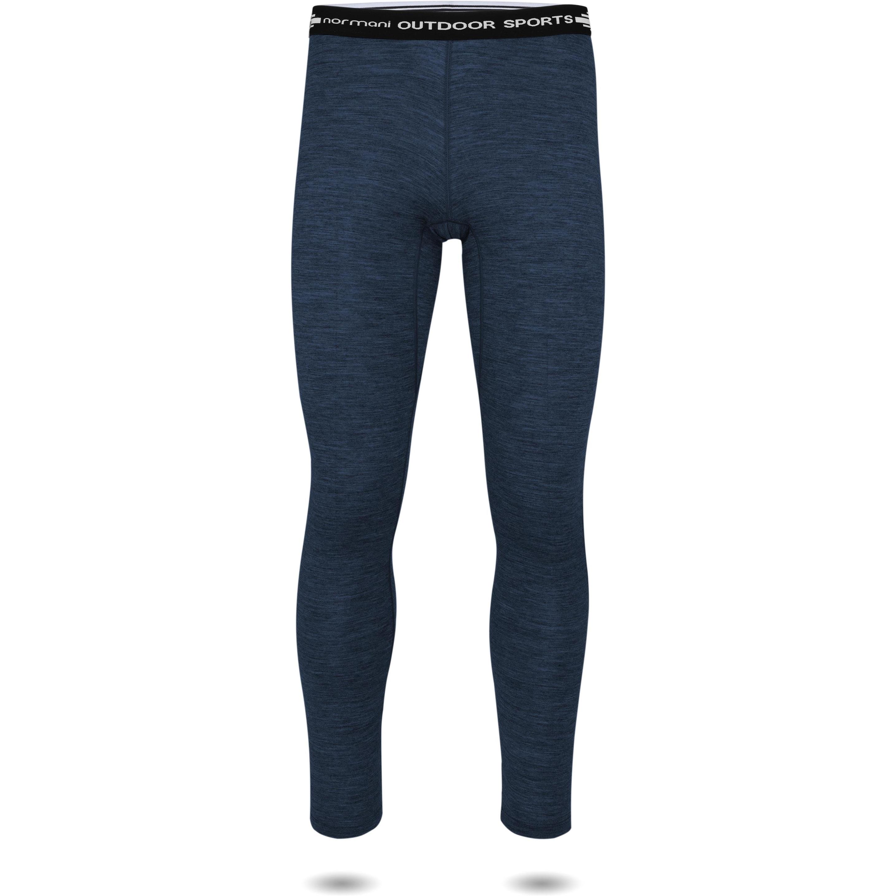 Normani, Herren, Funktionsunterhose, Herren Merino Unterhose Sydney (M), Blau, M