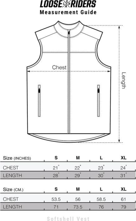 Produktbild Loose Riders Softshell Vest (S)